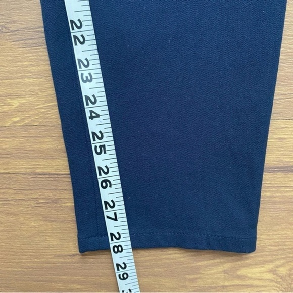 Veronica Beard Metro Cropped Kick Flare Pant in Dark Navy Women Size 6‎ - Picture 10 of 11